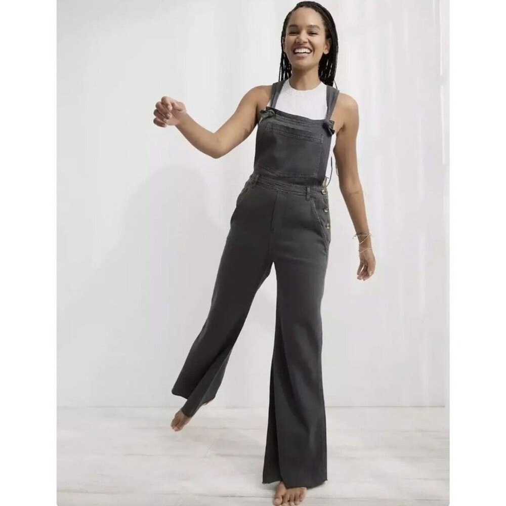 Aerie Wide Leg Overalls NWT